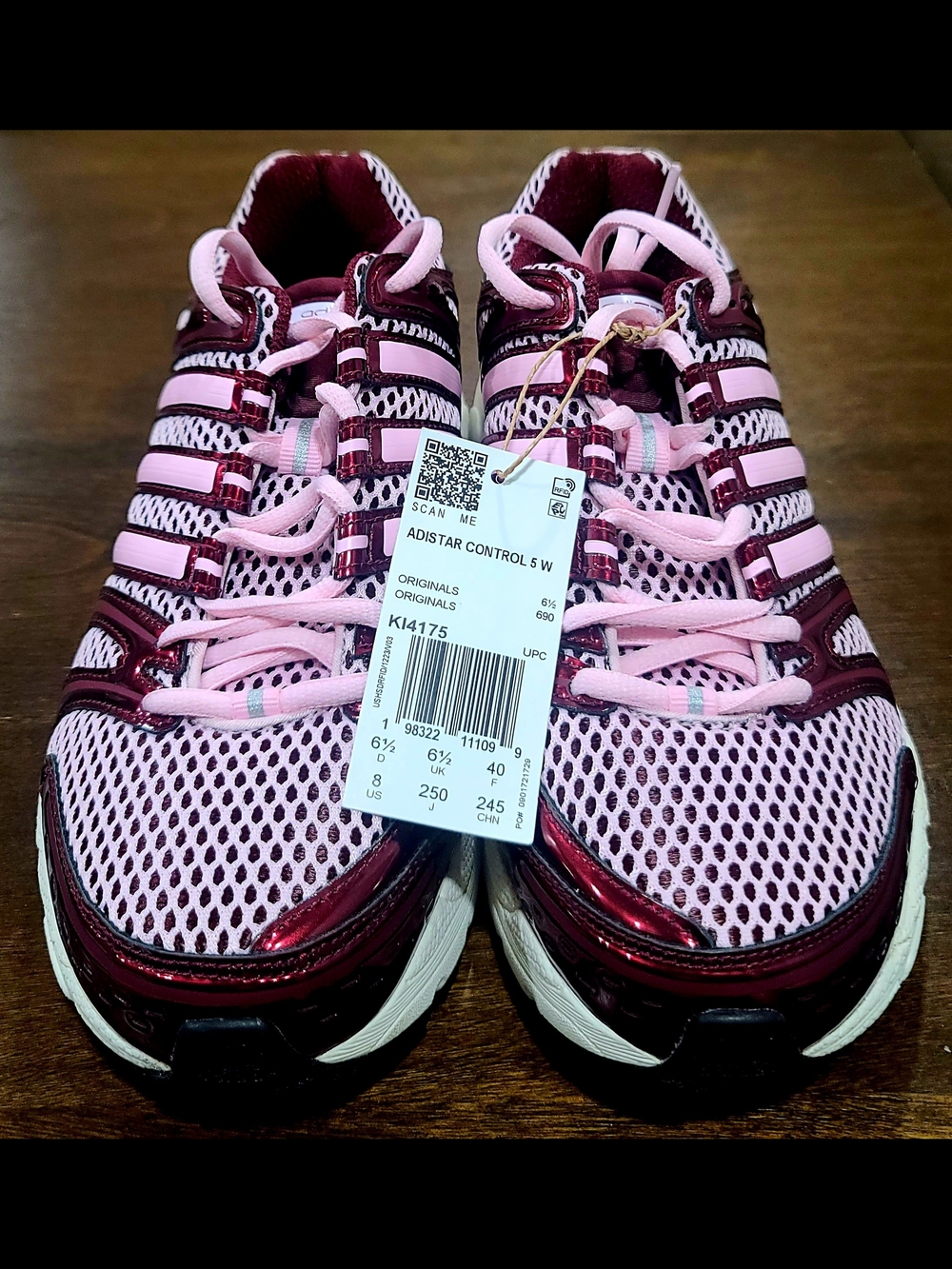 adidas Adistar Control 5 Clear Pink/Shadow Red Women’s KI4175
